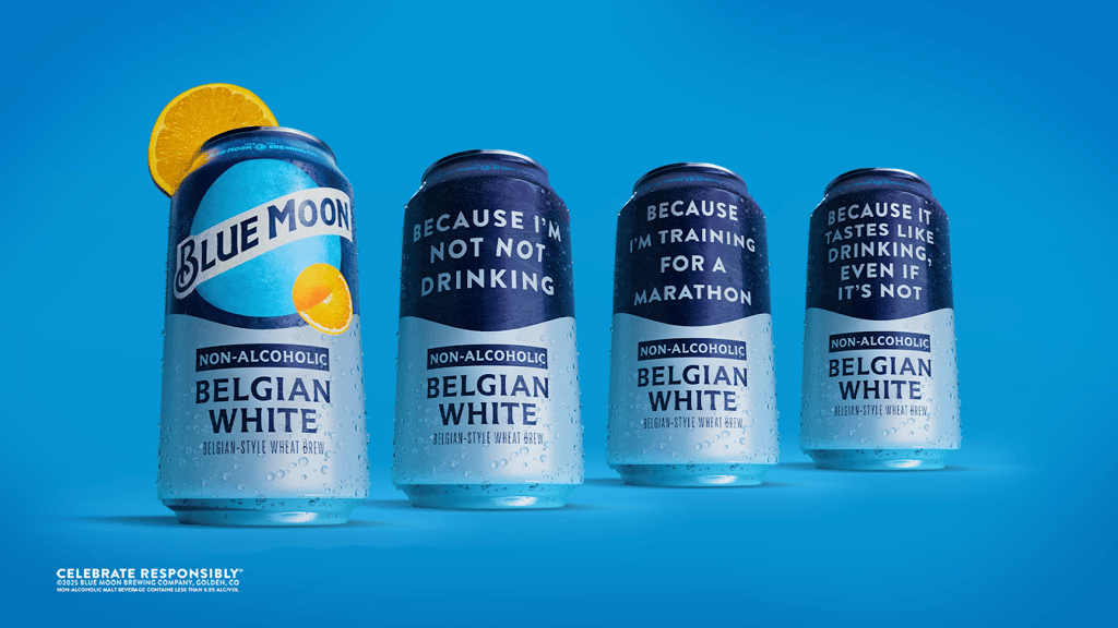 Blue Moon Non Alcoholic Cans
