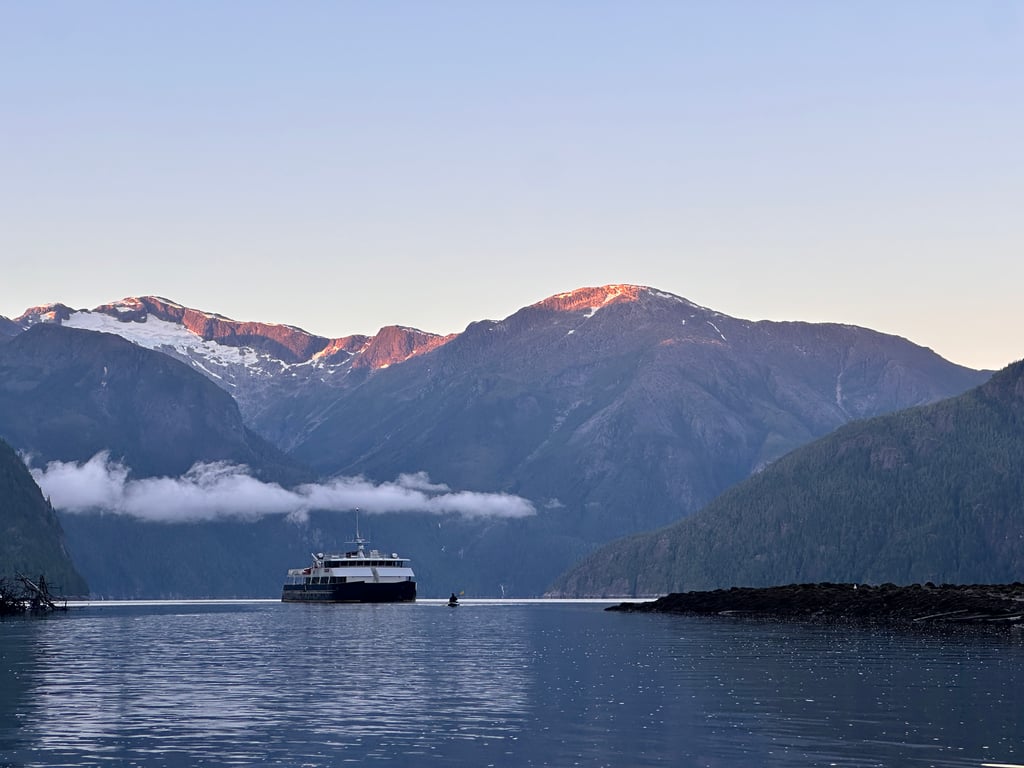 maple leaf adventures great bear rainforest cascadia ship