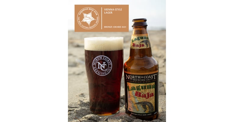 North Coast Brewing Company Wins Bronze for Laguna Baja at European Beer Star 2025