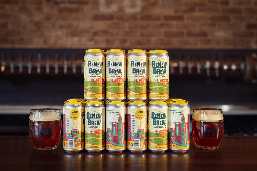 Renew Brew, made with recycled water