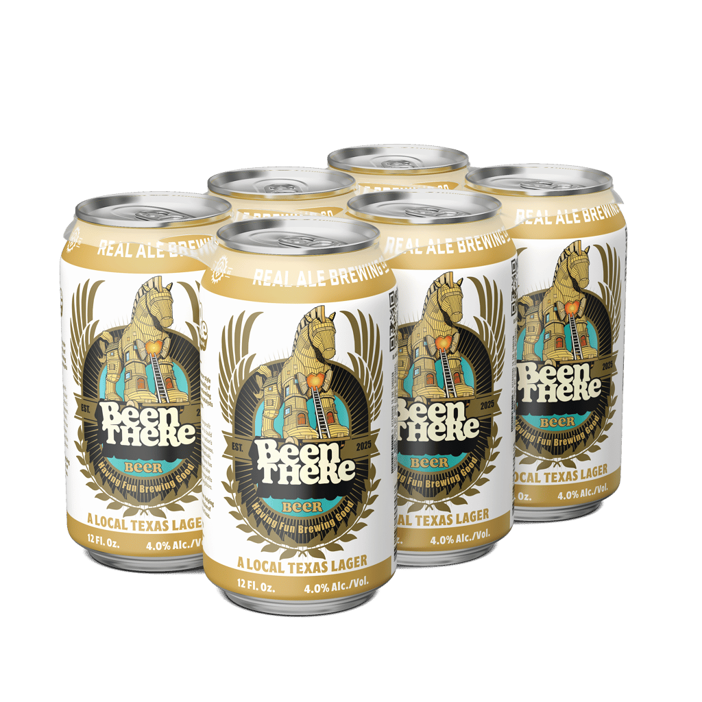 A 6 pack of Been There Beer