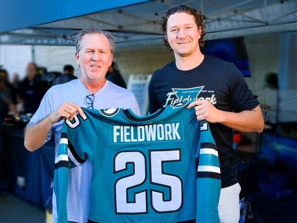 Fieldwork Announced as San Jose Sharks’ Official NA Craft Beer Partner; Collaboration Includes NHL Forward Tyler Toffoli