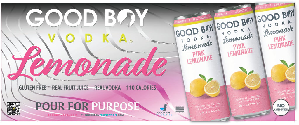 Good Boy Vodka Breast Cancer Awareness Banner