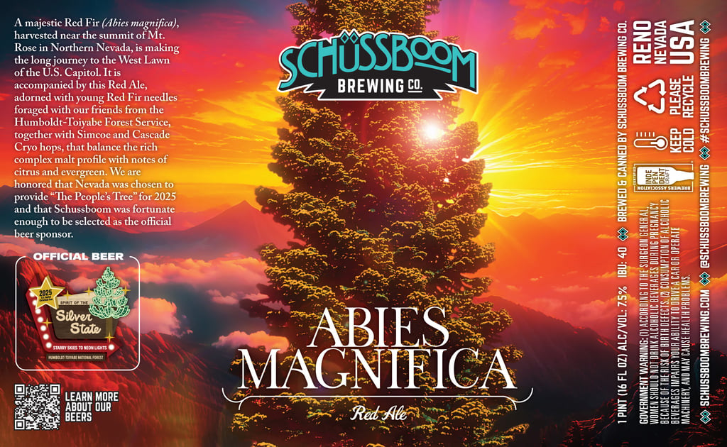 Schussboom Brewing US Capitol Christmas Tree