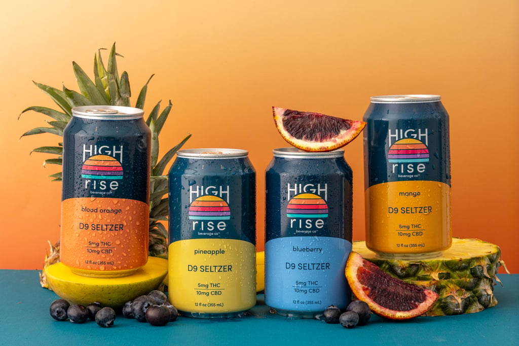 THC Seltzers from High Rise Beverage Co.