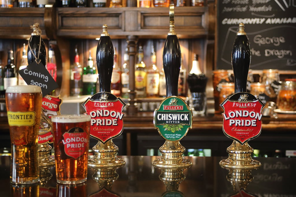 Some London Beers on Display
