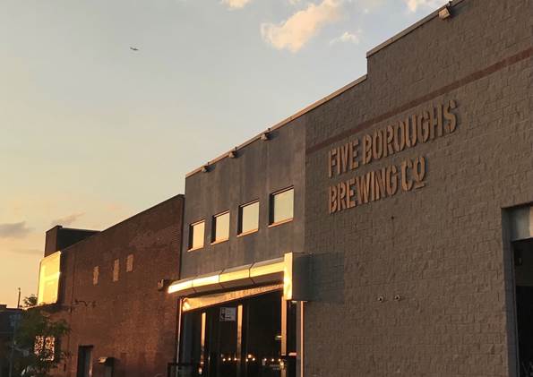 five boroughs brewing taproom