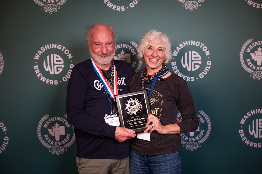 Mari and Will Kemper of Chuckanut Brewery