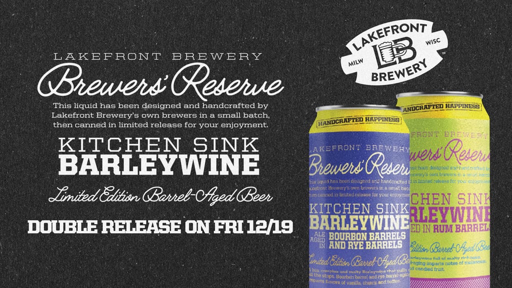 Barleywines from Lakefront Brewery