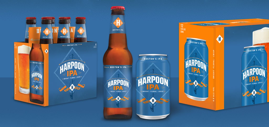 Harpoon IPA new look