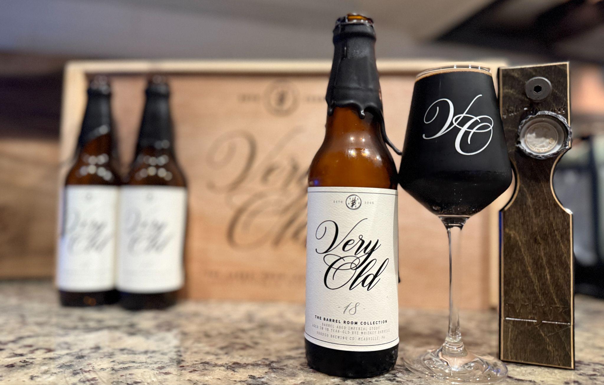 Very Old Rye barrel-aged stout by Voodoo Brewing