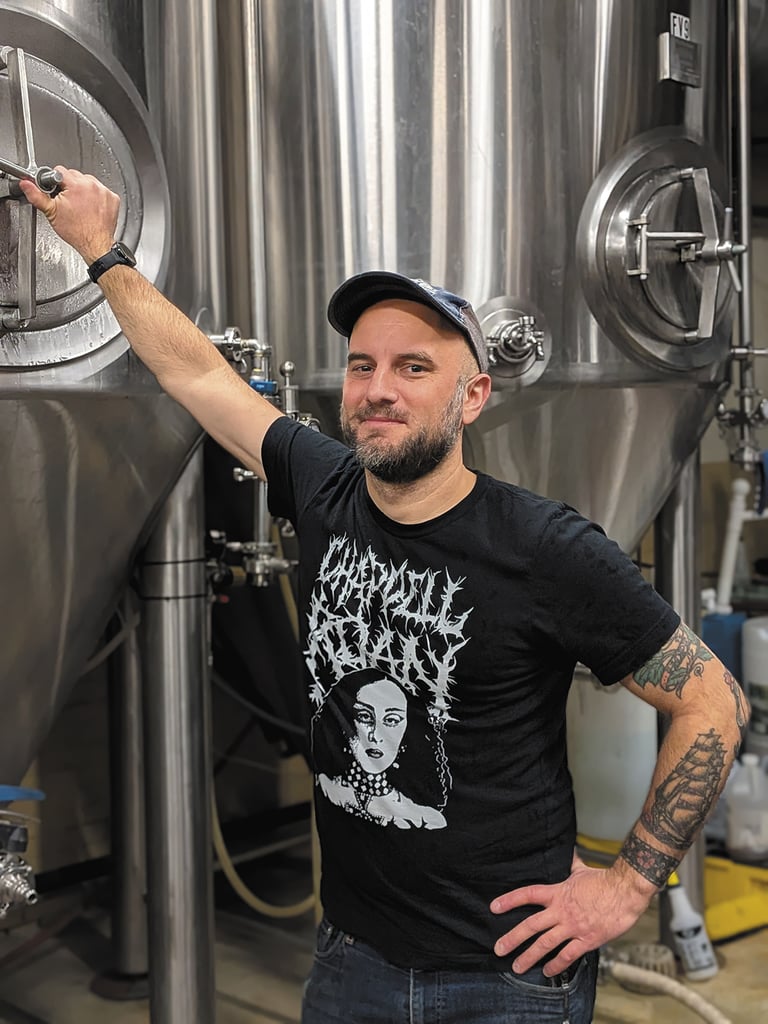 Human Robot Head Brewer and Partner Andrew Foss Talks Hallertau Pils