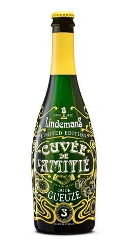 A bottle of Cuvee de l Amitie