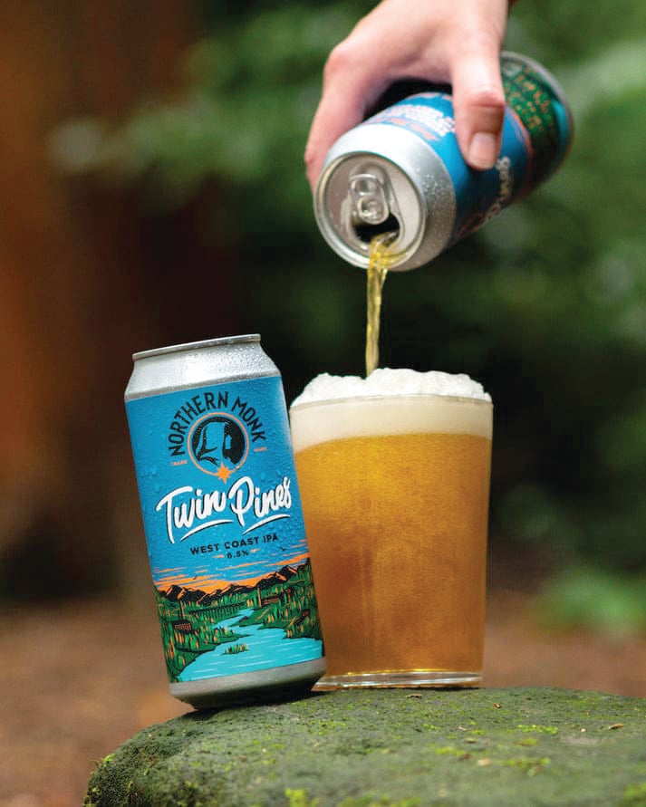 Twin Pines West Coast IPA by Northern Monk
