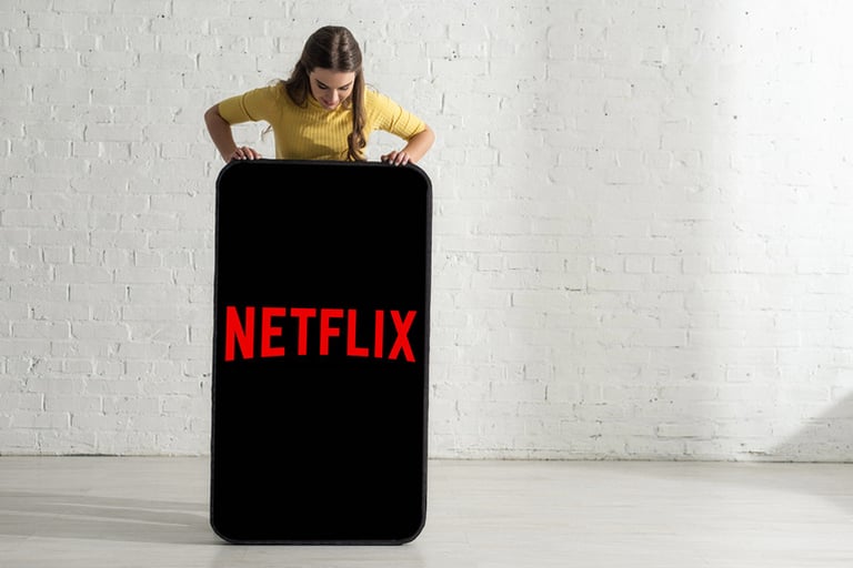 Popcorn was a streaming platform interface, and it included algorithmic content curation