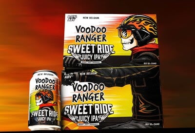 Voodoo Ranger Introduces Sweet Ride Juicy IPA, a Bold Yet Easy-Drinking New Brew