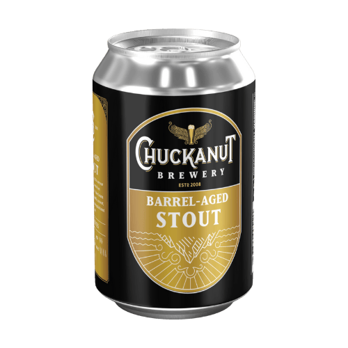 Chuckanut Barrel Aged Export Stout is Now Available in Kegs and Cans