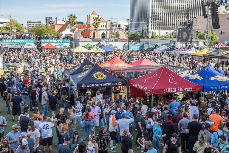 Scenes from the Great Vegas Beer Festival