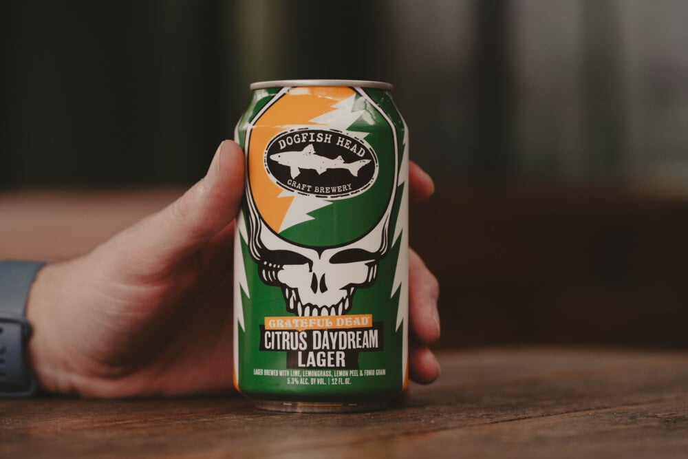 Can of Grateful Dead Daydream Citrus Lager