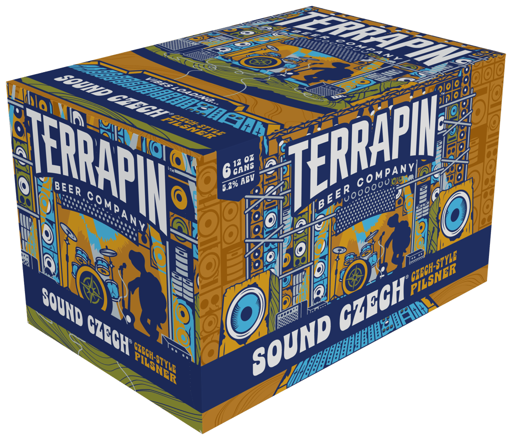 A 6 Pack of Sound Czech from Terrapin Beer Co.