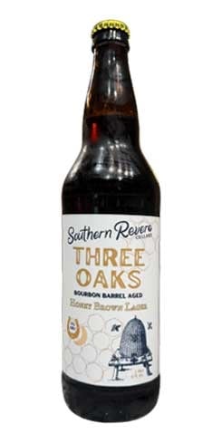 Beer bottle of three oaks southern revere cellars