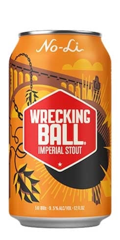 Can of wrecking ball imperial stout