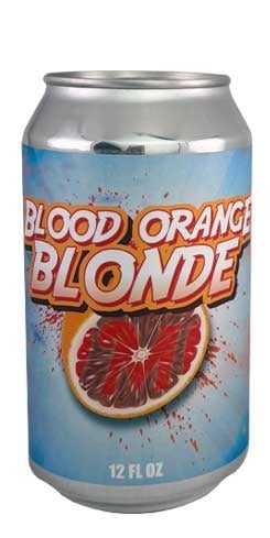 Can of blood orange blonde by mullys brewery