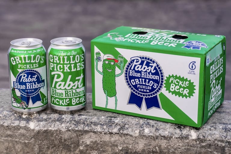 Pickle Beer Goes Mainstream with PBR x Grillo’s Limited Release