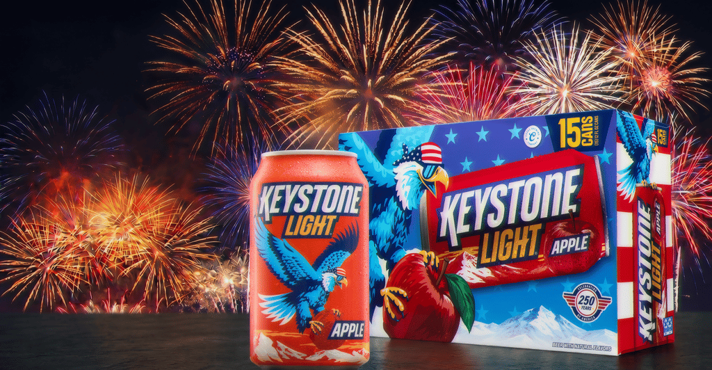 Kapple from Keyston Light can and 15 pack