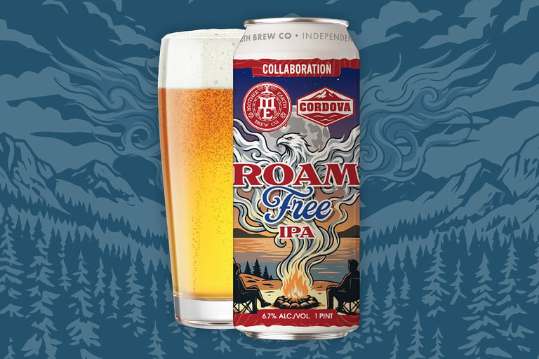 Mother Earth Brew Co. and Cordova Outdoors Launch Roam Free IPA for America’s 250th Celebration