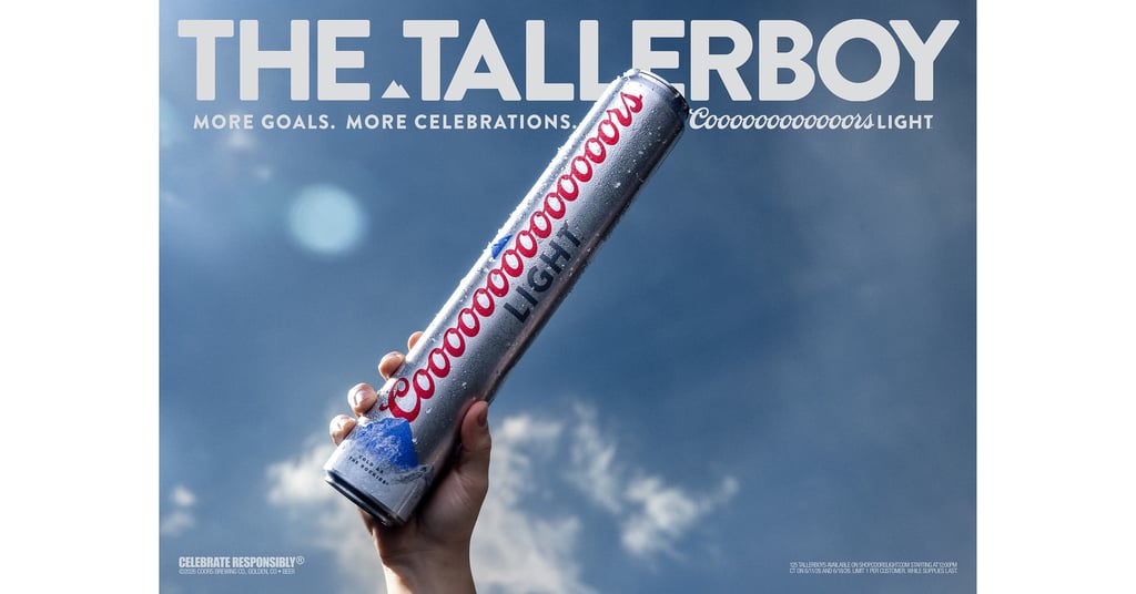 A can of Coors TallerBoy