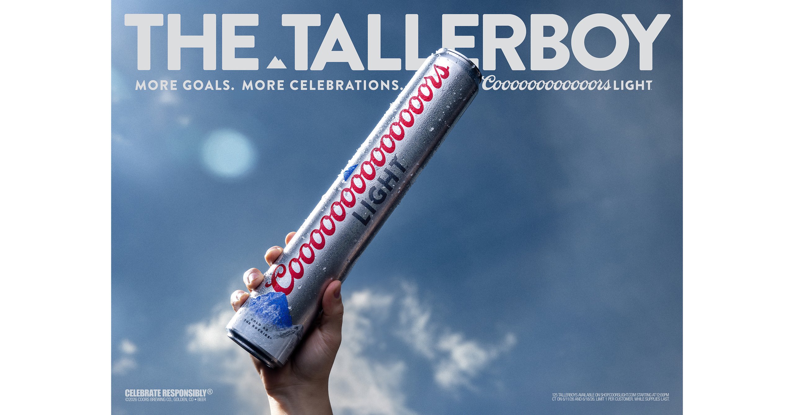 A can of Coors TallerBoy