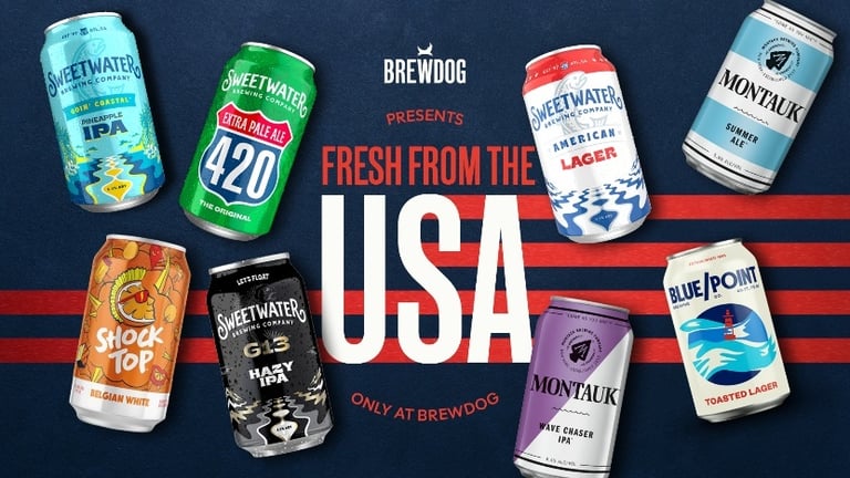 Taking U.S. Craft Beer to the UK: BrewDog Launches 24 Tilray-Owned Brands