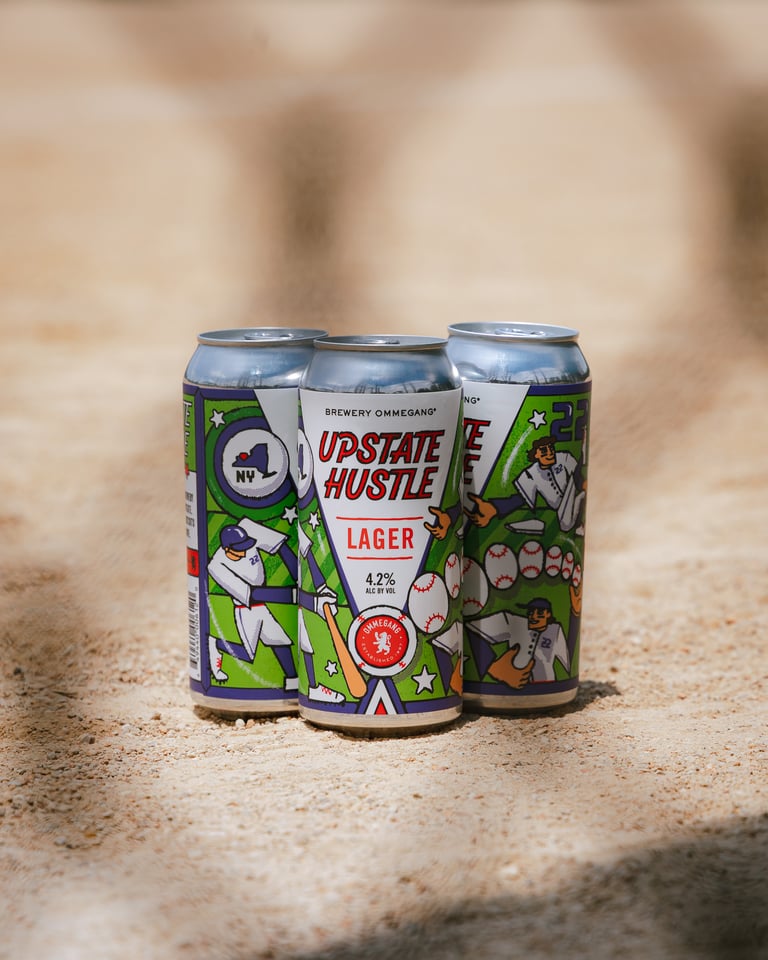 Brewery Ommegang Teams Up with Ernie Clement for Upstate Hustle Lager