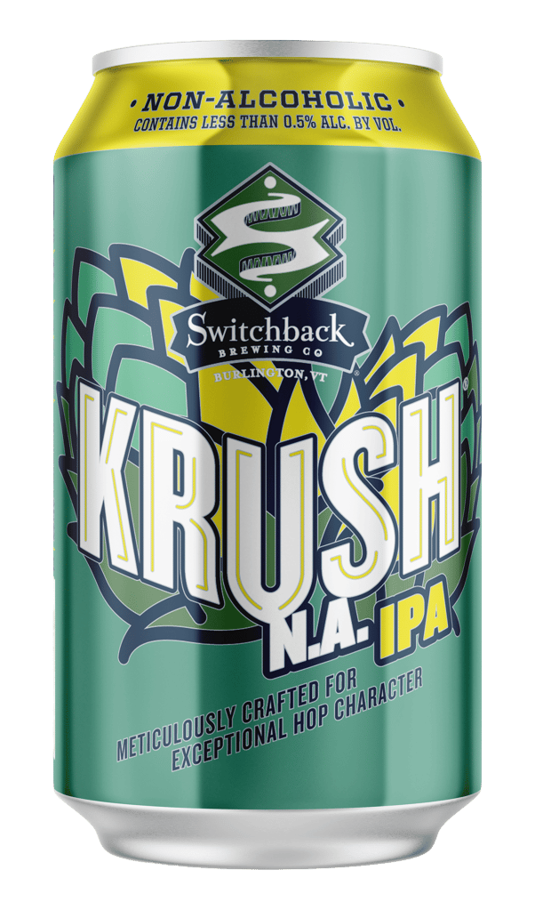 A can of Krush N/A IPA
