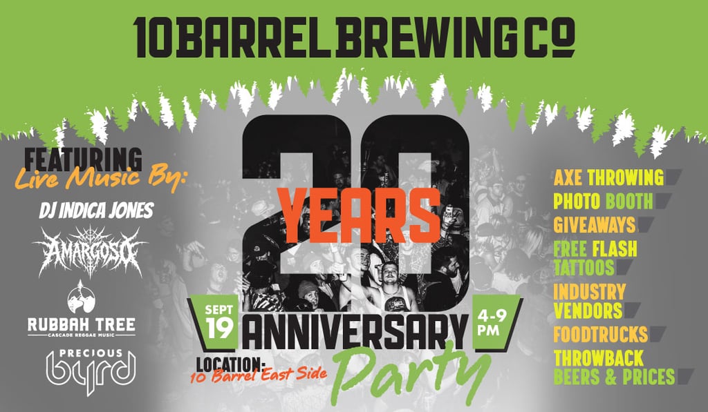 10 barrel brewing 20th anniversary admat