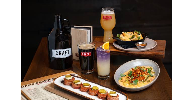 food and drinks from Canada's CRAFT beer market