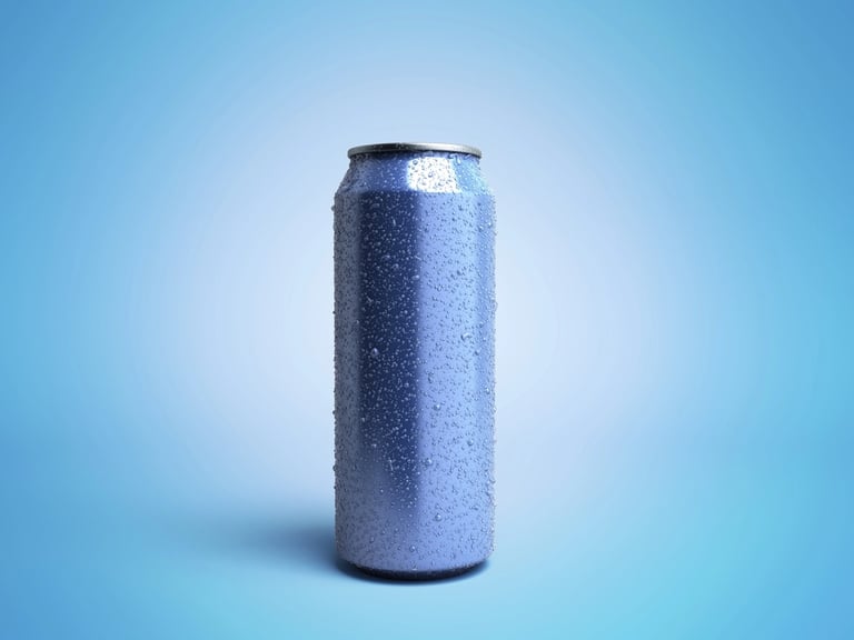 Cans of Crescent 9 THC seltzer.