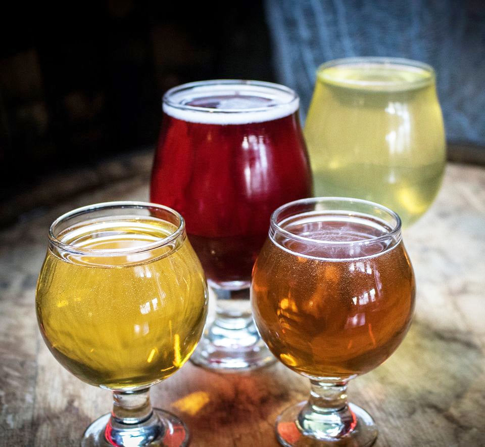 colorful mead snifters