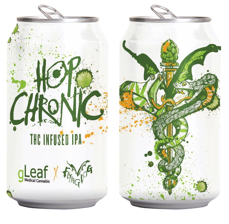 CBD- and THC-Infused Beers - Flying Dog Brewery Hop Chronic