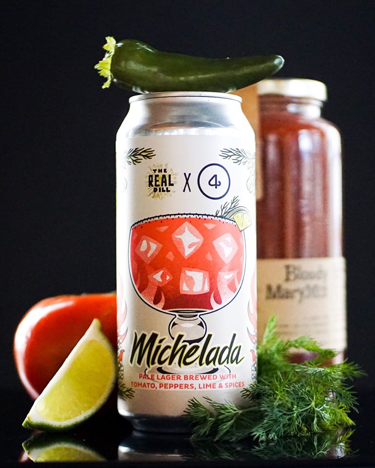 The Real Dill Michelada by 4 Noses Brewing Co. & The Real Dill