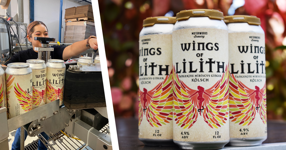 Motorworks Brewing's Wings of Lilith Returns | The Beer Connoisseur