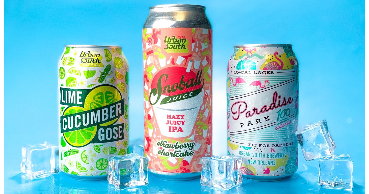 Urban South Brewery Launches Paradise Park 100 Low-Calorie Lager