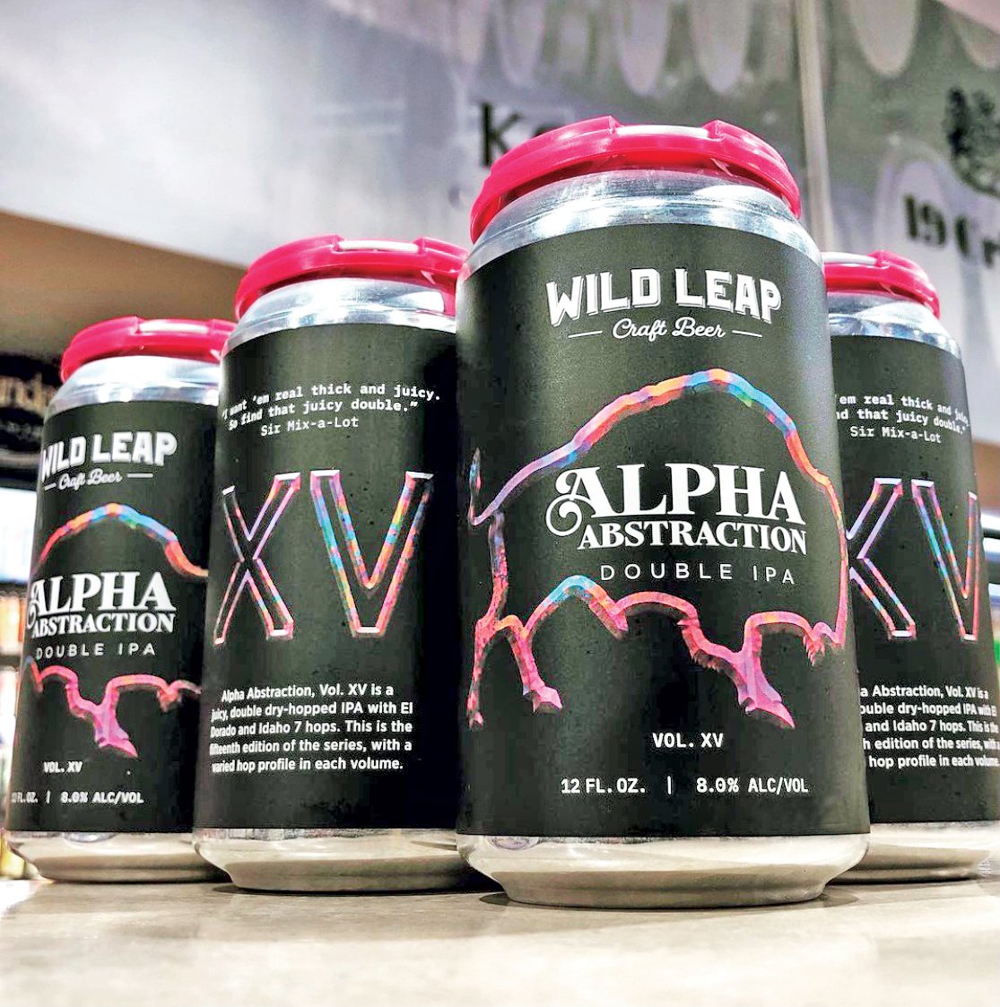 Alpha Abstraction, Vol. 15 wild leap brew co.