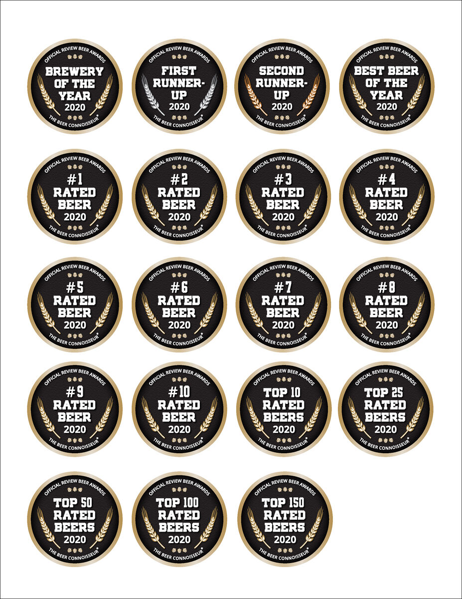 The Beer Connoisseur's Awards Medals