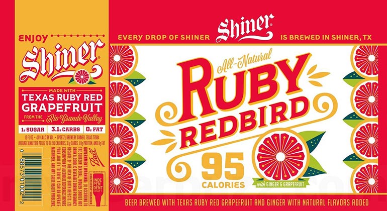Shiner Ruby Redbird Spoetzl Brewery