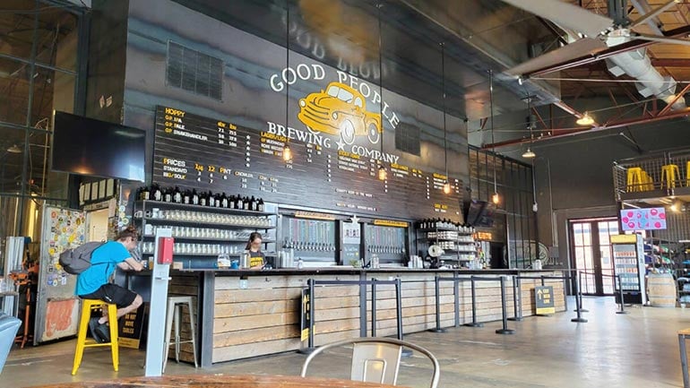 good people brewing co. taproom