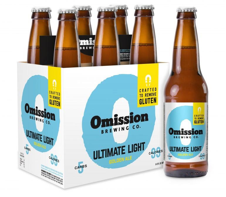 Ultimate Light Golden Ale Omission Brewing Co. 
