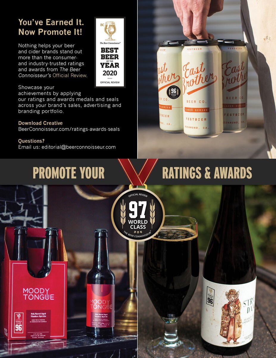The Beer Connoisseur: Awards & Ratings Seals