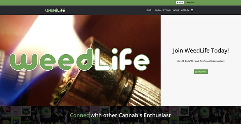 WeedLife Website